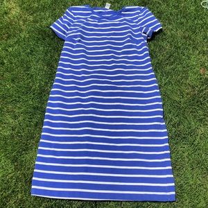 ON blue/white stripe dress